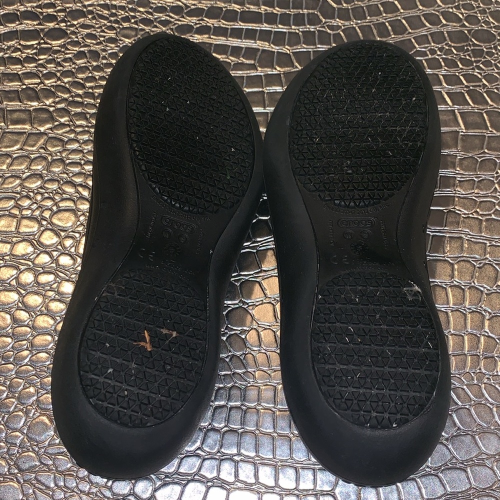 CROCS Black Women's Flats - Picture 6 of 6